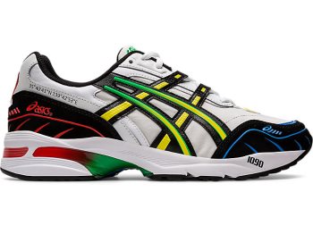 Asics GEL-1090 Muške Tenisice Bijele Crne | FEZY5660