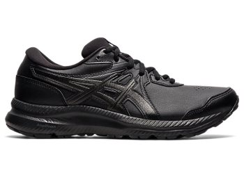 Asics GEL-CONTEND WALKER Ženske Tenisice Crne Crne | YGEP3261