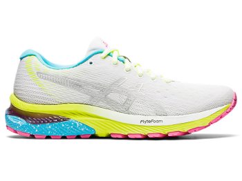 Asics GEL-CUMULUS 22 LITE-SHOW Ženske Tenisice Bijele Srebrne | QWPA7382