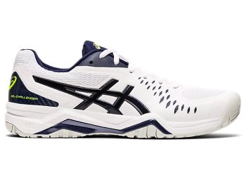 Asics GEL-Challenger 12 Muške Tenisice Bijele Tamnoplave | CBRC4815