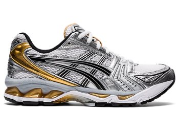 Asics GEL-KAYANO 14 Muške Tenisice Bijele Zlatne | NMHE8176