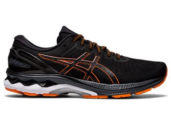 Asics GEL-KAYANO 27 Muške Tenisice Crne Zlatne Narančaste | RQIN3194