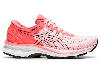 Asics GEL-KAYANO 27 TOKYO Ženske Tenisice Bijele Narančaste Crvene | ZDUK9161