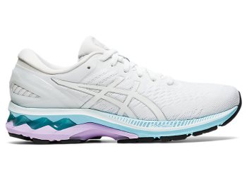 Asics GEL-KAYANO 27 Ženske Tenisice Bijele Srebrne | RYAA0682