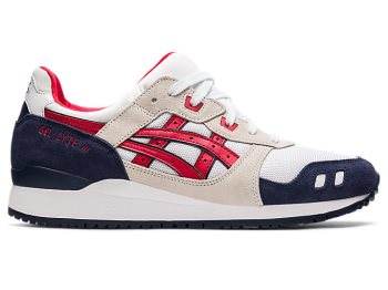 Asics GEL-LYTE III OG Muške Tenisice Bijele Crvene | GVKT2509