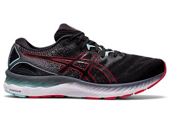 Asics GEL-NIMBUS 23 Muške Tenisice Crne Crvene | TPEA4830