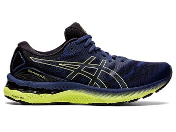 Asics GEL-NIMBUS 23 Muške Tenisice Plave Žute | WPEM0140