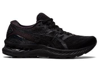 Asics GEL-NIMBUS 23 Ženske Tenisice Crne Crne | QZCD5195