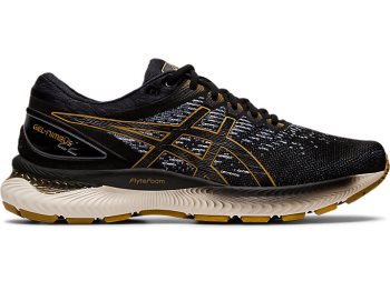 Asics GEL-Nimbus 22 Knit Muške Tenisice Crne Crne | NGQK0332