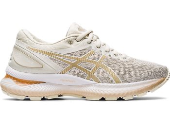 Asics GEL-Nimbus 22 Knit Ženske Tenisice Birch / Champagne | HCTY6188