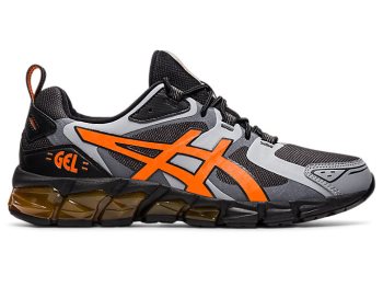 Asics GEL-QUANTUM 180 Muške Tenisice Tamno Sive Zlatne Narančaste | OSAX9032