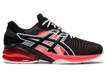 Asics GEL-QUANTUM INFINITY JIN Muške Tenisice Crne Narančaste Crvene | VNGG0689