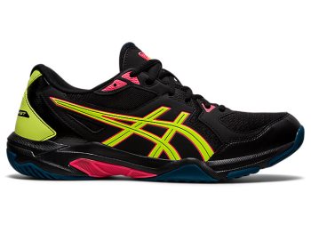 Asics GEL-ROCKET 10 Muške Tenisice Za Odbojku Crne Žute | JFIO0373