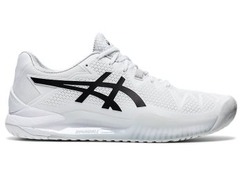 Asics GEL-Resolution 8 Muške Tenisice Bijele Crne | LCCI9106