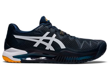 Asics GEL-Resolution 8 Muške Tenisice Plave Bijele | SIMA7600