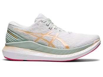 Asics GLIDERIDE 2 Ženske Tenisice Bijele | UNEW5130