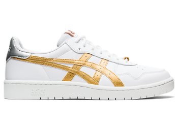 Asics JAPAN S Muške Tenisice Bijele Zlatne | BIHM3461