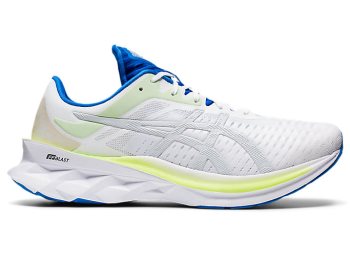 Asics NOVABLAST Muške Tenisice Bijele Sive | IYFM0679