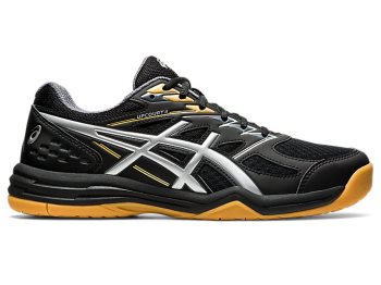 Asics UPCOURT 4 Muške Tenisice Za Odbojku Crne Srebrne | GZLJ5952