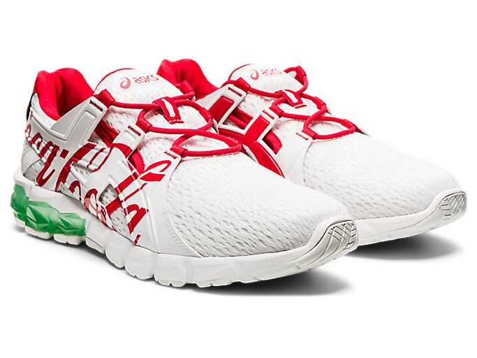 Asics COCA-COLA x GEL-QUANTUM 90 TYO Ženske Tenisice Bijele Crvene | MHOI4466