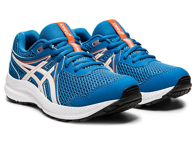 Asics CONTEND 7 GS Dječje Tenisice Plave Bijele | MKRJ8385