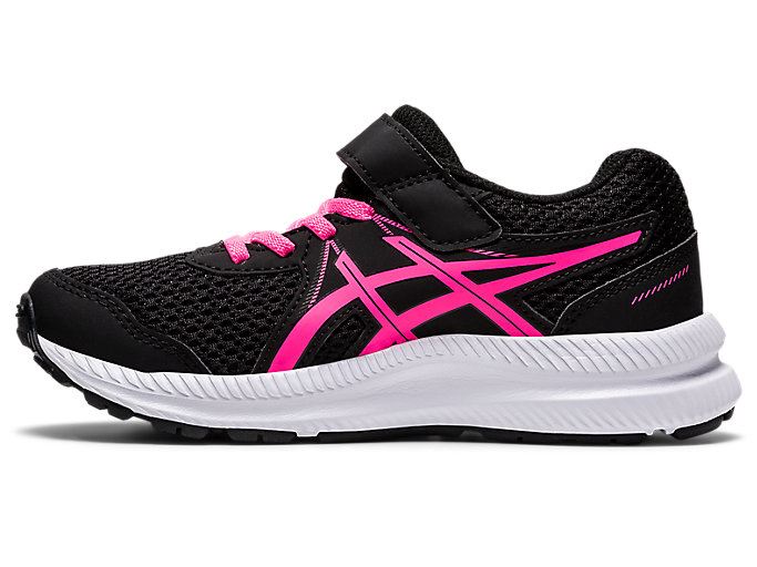 Asics CONTEND 7 PS Dječje Tenisice Crne Roze | ABUH9083