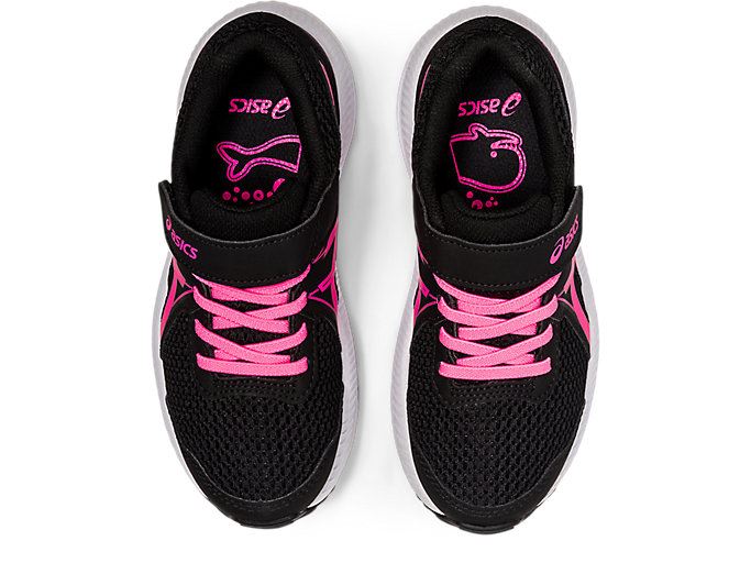 Asics CONTEND 7 PS Dječje Tenisice Crne Roze | ABUH9083