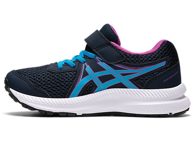 Asics CONTEND 7 PS Dječje Tenisice Plave Svijetlo Tirkizne | BGCY7351