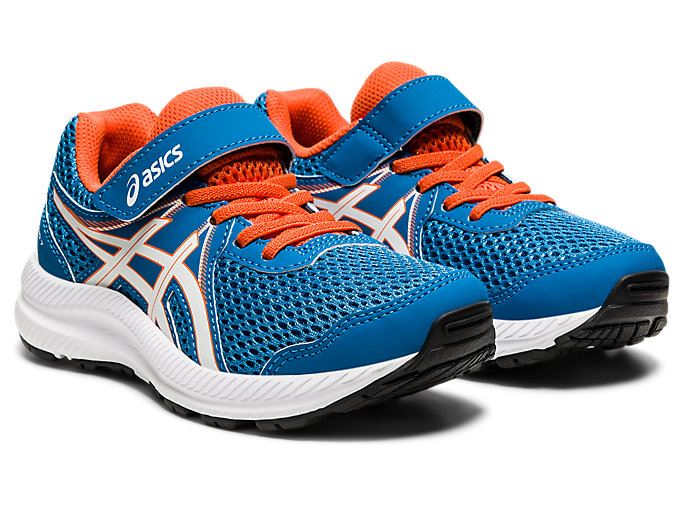 Asics CONTEND 7 PS Dječje Tenisice Plave Bijele | OGBP8013