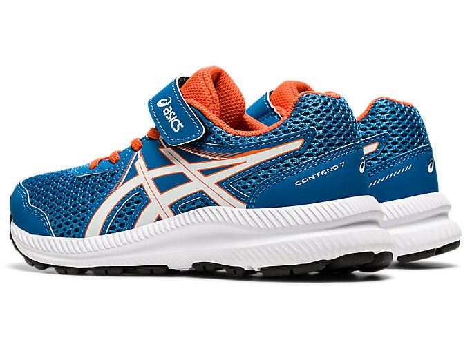 Asics CONTEND 7 PS Dječje Tenisice Plave Bijele | OGBP8013