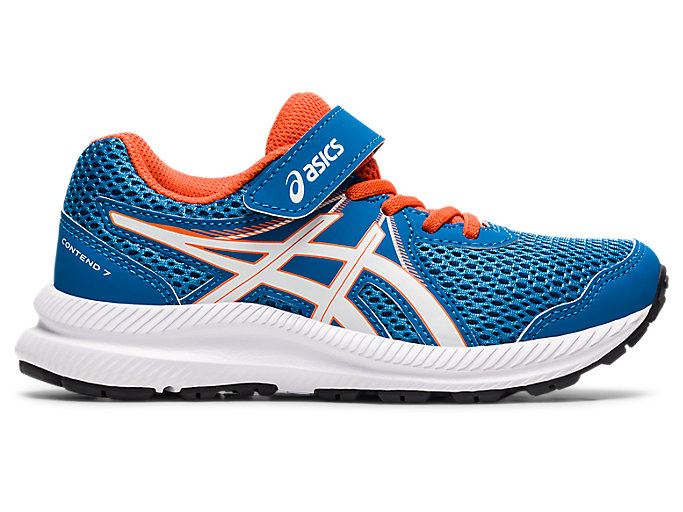 Asics CONTEND 7 PS Dječje Tenisice Plave Bijele | OGBP8013