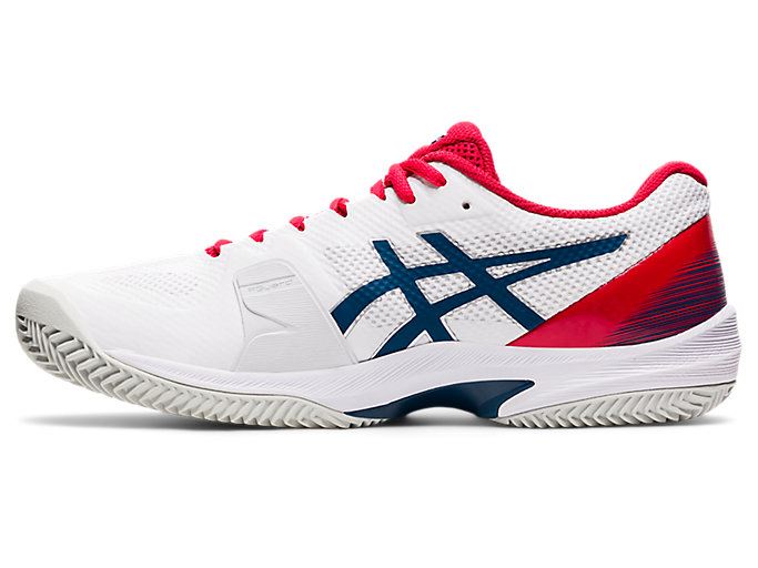 Asics COURT SPEED FF CLAY Muške Tenisice Bijele Plave | DNHN7333