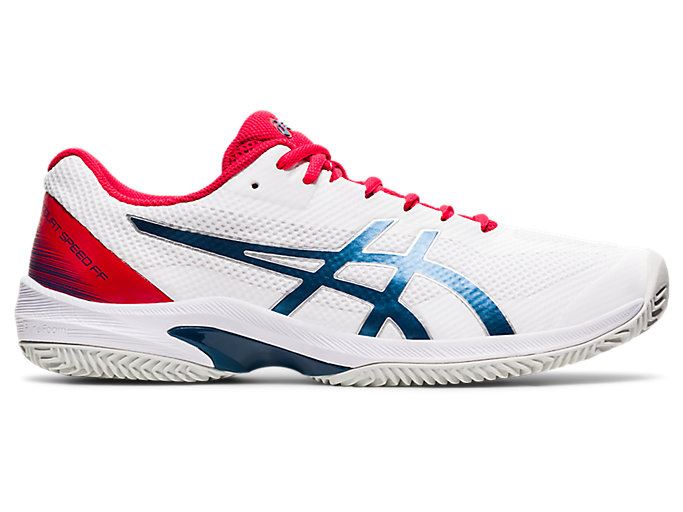 Asics COURT SPEED FF CLAY Muške Tenisice Bijele Plave | DNHN7333