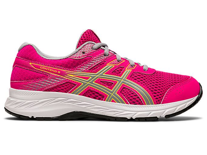 Asics Contend 6 GS Dječje Tenisice Roze Sive | PNZP3053