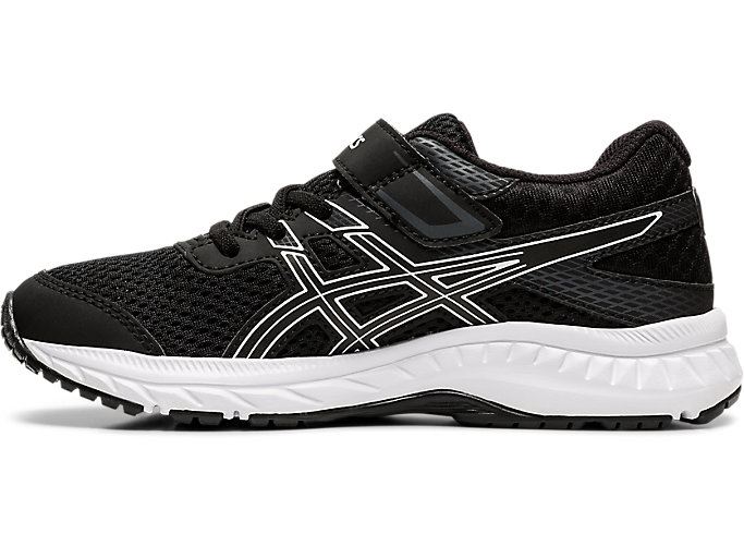 Asics Contend 6 PS Dječje Tenisice Crne Bijele | FUHA0193