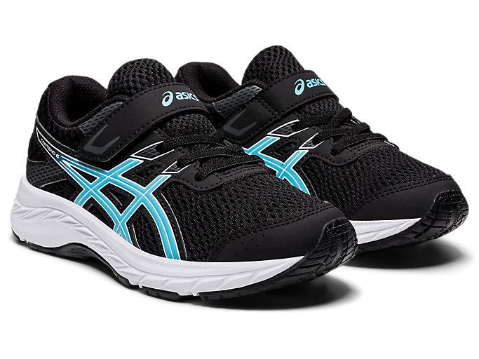 Asics Contend 6 PS Dječje Tenisice Crne | VDOL1310