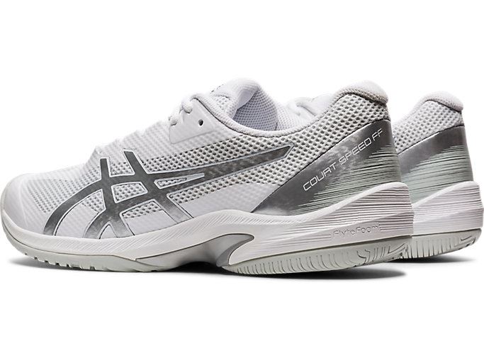 Asics Court Speed FF Muške Tenisice Bijele Srebrne | HGFH7279