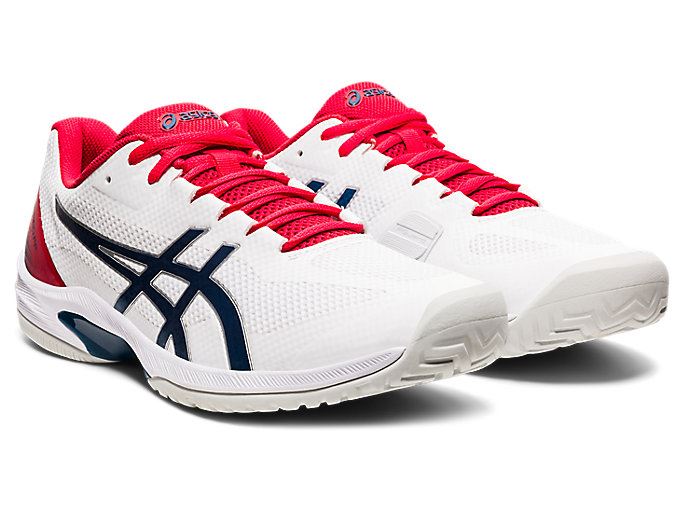 Asics Court Speed FF Muške Tenisice Bijele Plave | NVFM2434