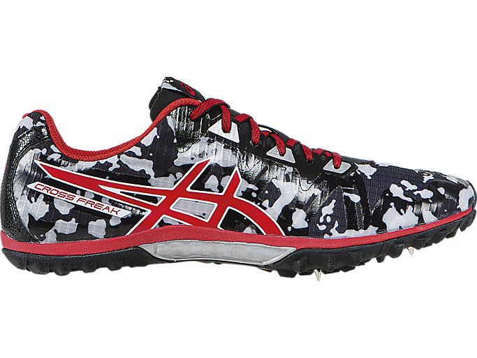 Asics Cross Freak 2 Muške Tenisice Za Tenisice Crne Crvene Sive | ABIM5232