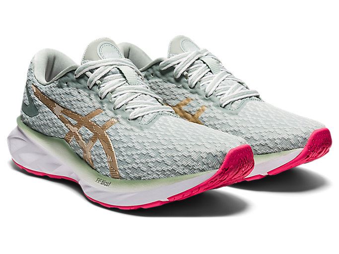 Asics DYNABLAST Ženske Tenisice Lichen Rock / Champagne | LTMQ6839