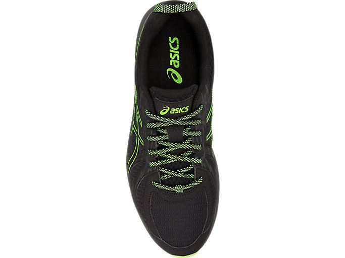 Asics Frequent Trail Muške Tenisice Crne Zelene | DIFK4541