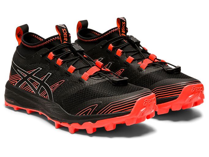 Asics FujiTrabuco PRO Ženske Tenisice Za Trčanje Crne Tamno Sive | RTMC0938