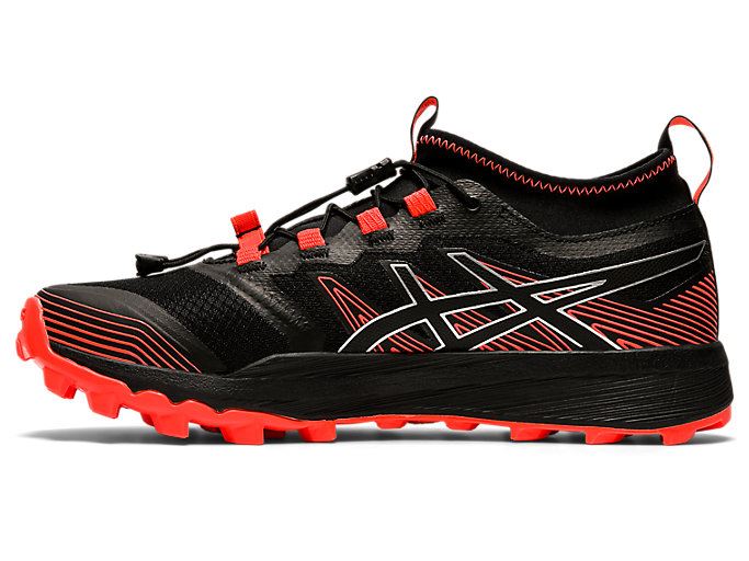 Asics FujiTrabuco PRO Ženske Tenisice Za Trčanje Crne Tamno Sive | RTMC0938