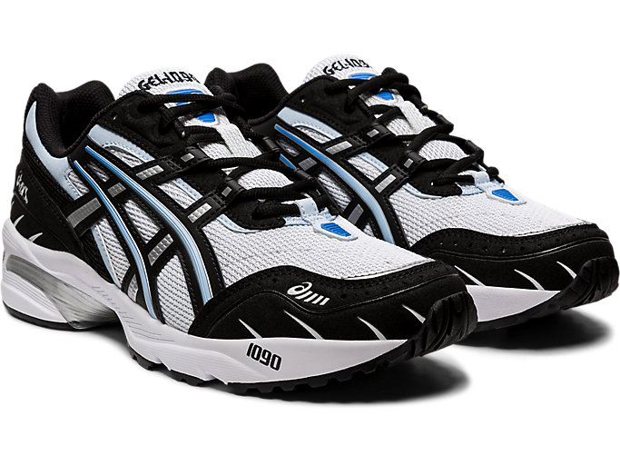 Asics GEL-1090 Muške Tenisice Bijele Crne | QPTI3565