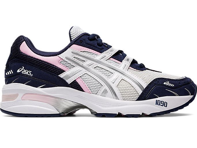 Asics GEL-1090 Ženske Tenisice Bijele Srebrne | LHVW6449