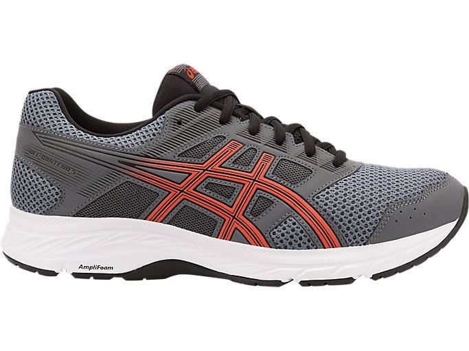 Asics GEL-CONTEND 5 Muške Tenisice Sive Crvene | KHIK2867