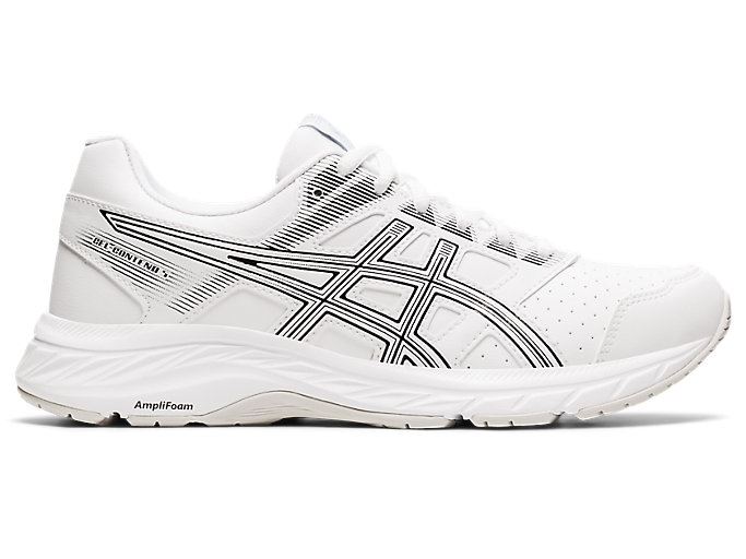 Asics GEL-CONTEND 5 Ženske Tenisice Bijele | XDOL0194