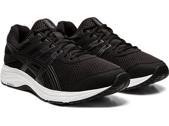 Asics GEL-CONTEND 6 Muške Tenisice Crne Sive | GJVF5526