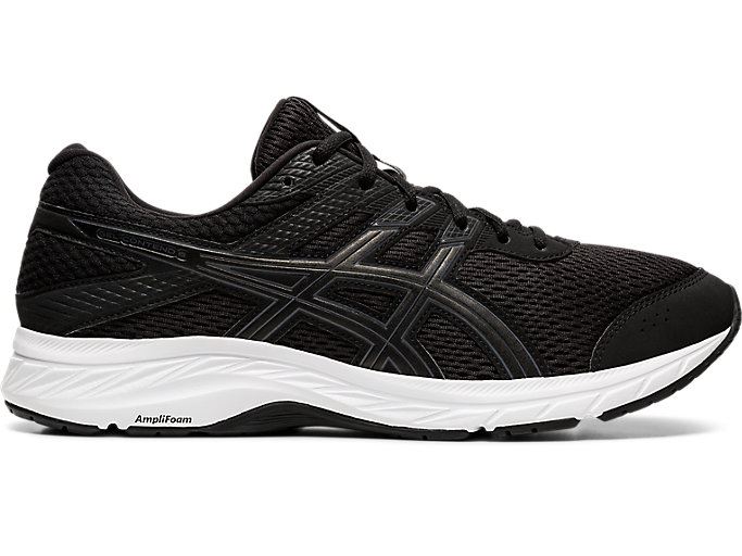 Asics GEL-CONTEND 6 Muške Tenisice Crne Sive | GJVF5526