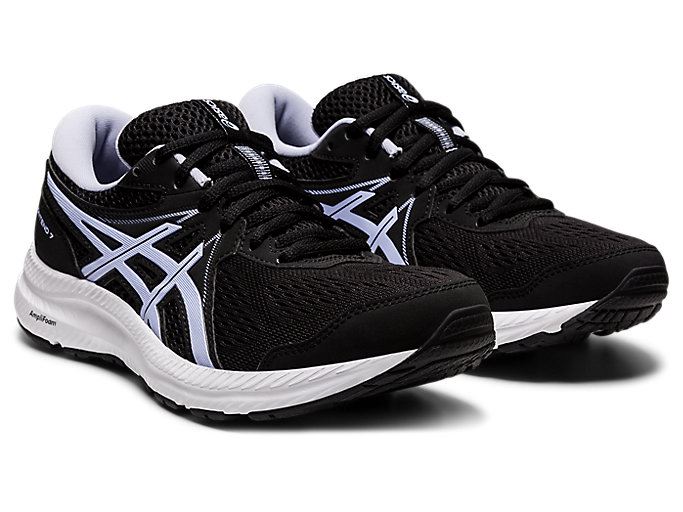 Asics GEL-CONTEND 7 (D) Ženske Tenisice Crne | GUMU6473